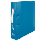 Classeur Oxford school life a4+ dos ergonomique 60mm 4 anneaux rond polypro translucide assorti