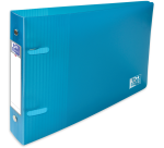 Classeur Oxford school life a5 format paysage dos30 2anneaux rond polypro translucide assorti