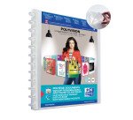 Protège-documents Oxford Variozip Polyvision A4 40 vues / 20 pochettes amovibles couverture polypro