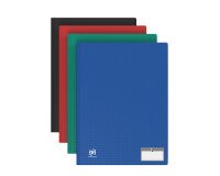 Protège-documents Oxford memphis a4 200 vues / 100 pochettes couverture polypro coloris assortis