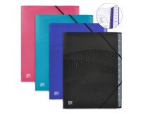 Trieur standard Oxford osmose a4 12 positions couverture polypro assorti