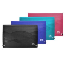 Trieur à soufflet oxfords osmose a5 8 positions couverture polypro coloris assortis