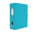 Boîte Oxford grande capacité Memphis 24x32cm dos 100mm avec bouton pression couverture polypro