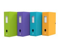 Boîte de classement Memphis, dos: 100 mm, assorti