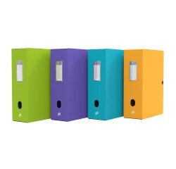 Boîte de classement Memphis, dos: 100 mm, assorti