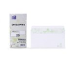Lot de 20 EnveloPPes Oxford 110x220auto adhesive recycle -