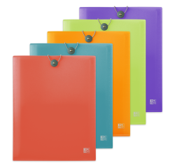 Trieur spécial sac à dos Oxford school life a4 6positions polypro translucide assorti