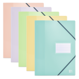 Protège-documents Oxford school life a4 80pochettes polypro opaque pastel assorti