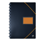 Protège-documents amovible Oxford for student A4 20pochettes zip elastique  assorti
