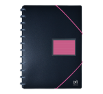 Protège-documents amovible Oxford for student A4 20pochettes zip elastique  assorti
