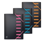 Trieur extensible Oxford for student a4 8positions polypro opaque  assorti