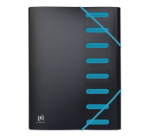 Trieur extensible Oxford for student a4 8positions polypro opaque  assorti