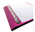 Classeur Oxford for student a4 dos30 rond 4anneaux  polypro opaque assorti