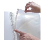 Protège-documents Oxford Variozip Hawaï A4 60 vues / 30 pochettes amovibles couverture polypro incolore