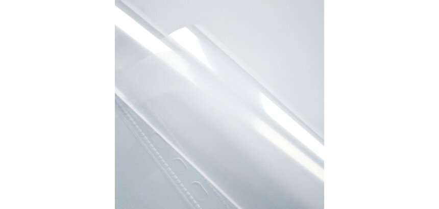 Pochettes perforées Oxford A4 polypropylène lisse 14/100e - Boîte de 10