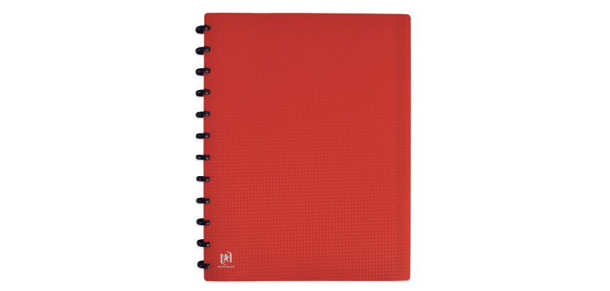 Protège-documents Oxford Variozip Memphis A4 60 vues / 30 pochettes amovibles couverture polypro