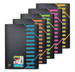 Trieur extensible Oxford for student a4 12positions polypro opaque assorti