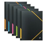 Chemise elastique Oxford for student A4 polypro opaque assorti