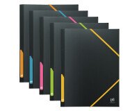 Chemise elastique Oxford for student a4 polypro opaque assorti