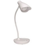 Lampe de bureau led Unilux ukky blanc prise europe