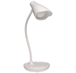 Lampe de bureau led Unilux Ukky, blanc