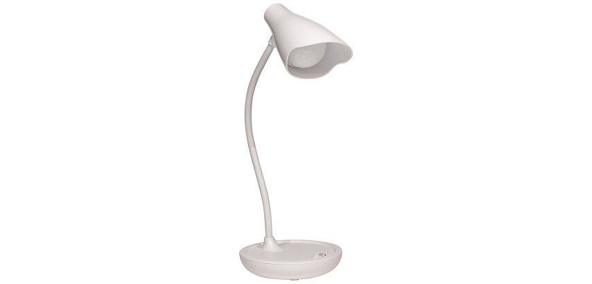 Lampe de bureau led Unilux Ukky, blanc