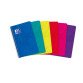 Carnet Oxford color life 11x17cm petits carreaux 5mm 180 pages reliure spirale couverture carte coloris assortis