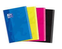 Répertoire Oxford color life a4 petits carreaux 5mm 96 pages agrafées couverture carte coloris assortis