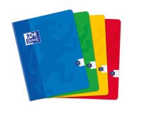 Carnet Oxford color life 17x22cm grands carreaux seyès 192 pages brochées couverture carte coloris assortis