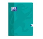 Cahier Oxford Color Life 24x32cm grands carreaux Seyès 192 pages brochées couverture carte coloris assortis