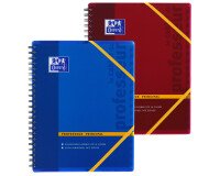 Cahier Oxford enseignants professeur principal a4+ réglure spécifique 156 pages reliure spirale coloris assortis