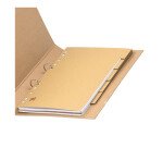 Intercalaires neutres Oxford Touareg A4 6 positions carte recyclée épaisseur 265g beige naturel