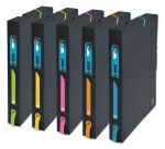 Boite Oxford for student 24x32 Dos40 polypro  opaque assorti