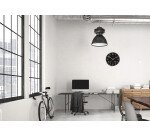 Pendule Unilux wetty gris métal