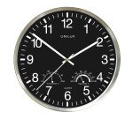 Pendule Unilux wetty gris métal