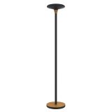 Lampadaire baly bamboo Unilux led prise europe noir