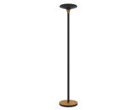 Lampadaire baly bamboo Unilux led prise europe noir