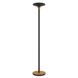 Lampadaire baly bamboo Unilux led prise europe noir