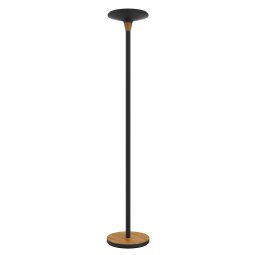 Lampadaire baly bamboo Unilux led prise europe noir