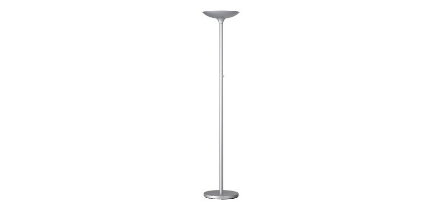 Lampadaire led Unilux varialux gris métal prise europe