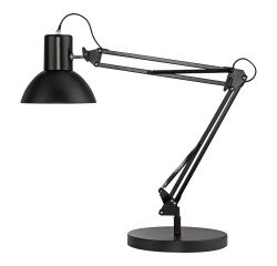 Lampe de bureau Led Unilux success 66 noir prise Europe