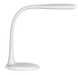 Lampe de bureau led Unilux lucy blanc prise europe