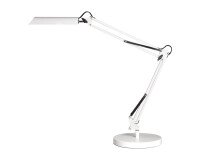 Lampe de bureau led Unilux swingo blanc prise europe