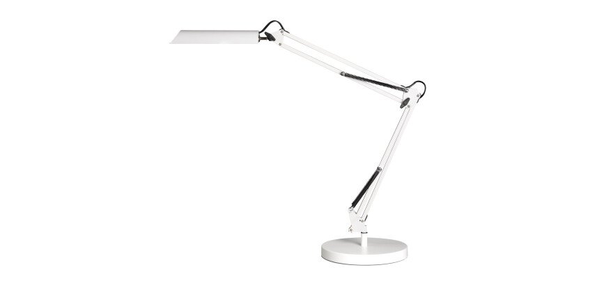 Lampe de bureau Led Unilux Swingo prise Europe