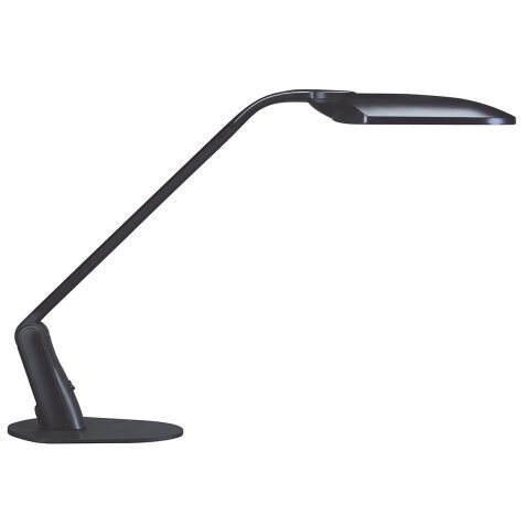 Lampe de bureau led Unilux duo noir prise europe