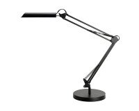 Lampe de bureau led Unilux swingo noir prise europe