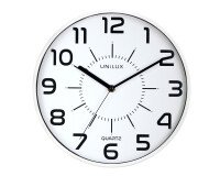 Pendule Unilux pop blanc