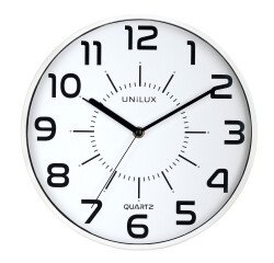 Pendule Unilux pop blanc