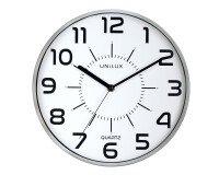 Pendule Unilux pop gris métal