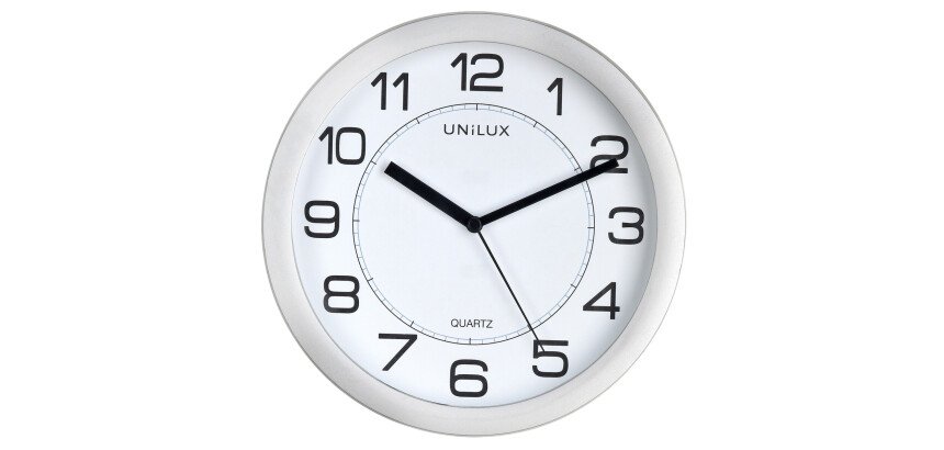 Pendule Unilux attraction gris métal